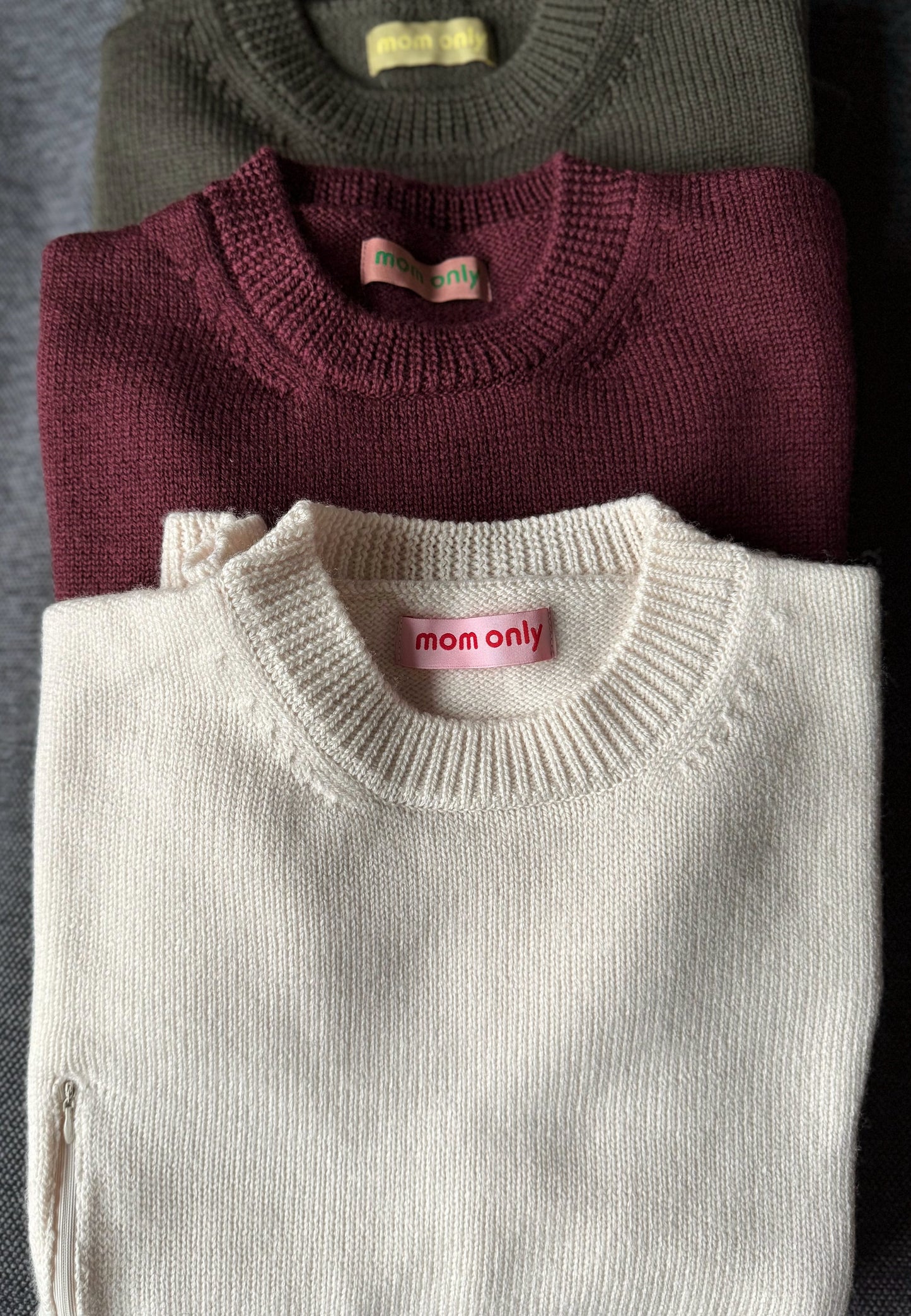 Maternity sweater Ecru