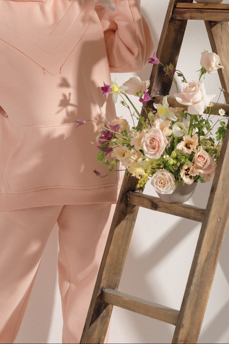 Oversized hoodie Peach