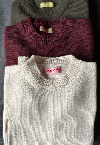 Maternity sweater Ecru