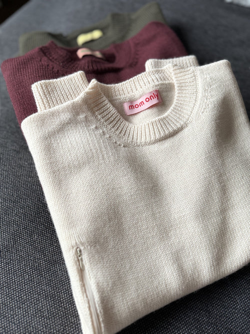 Maternity sweater Ecru