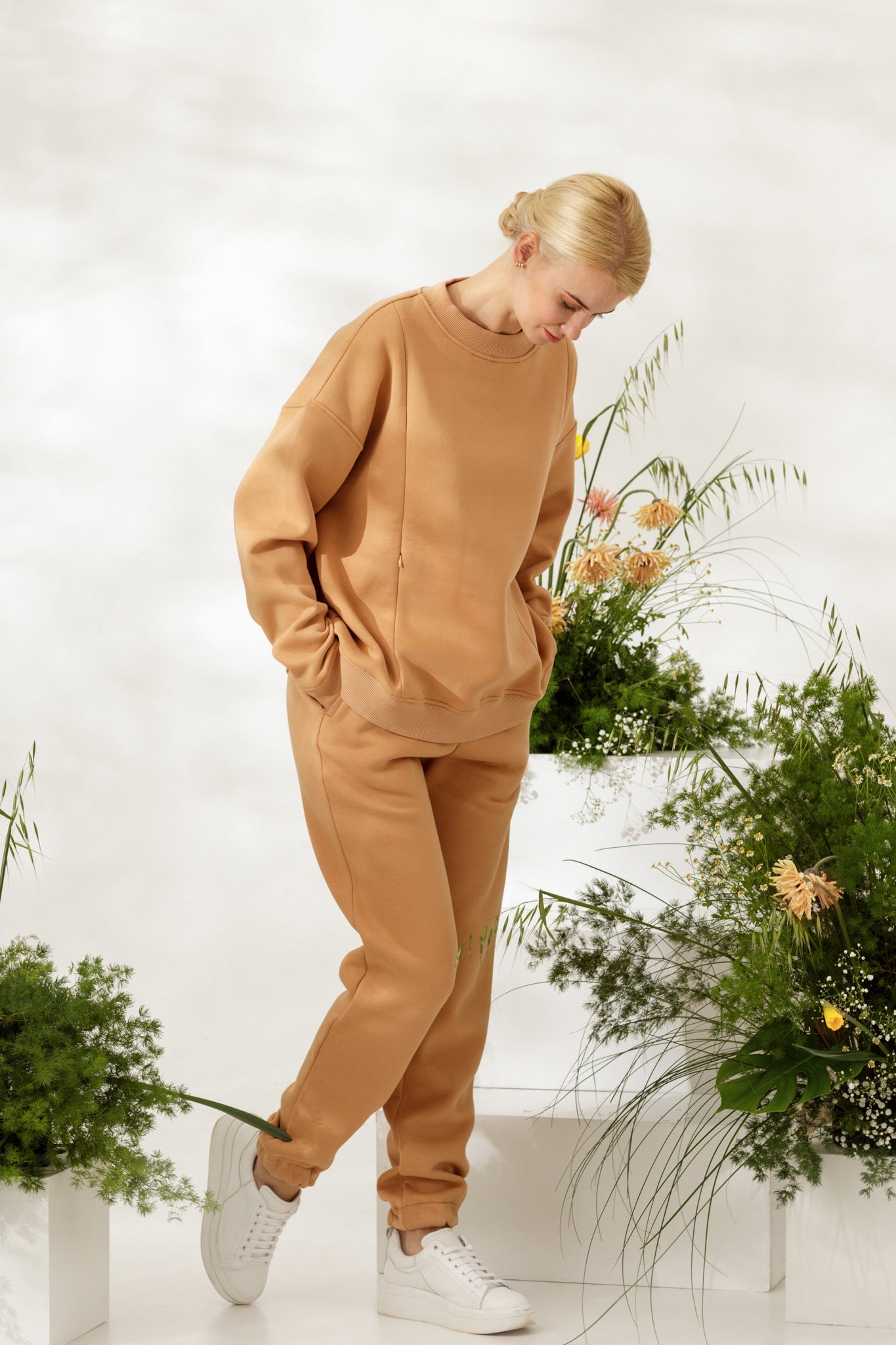 Jogging trousers Caramel