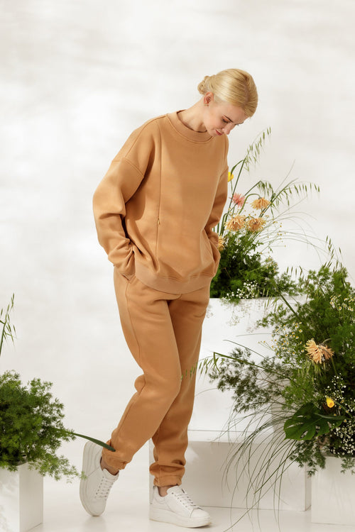Jogging trousers Caramel