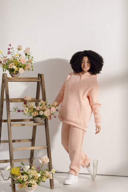 Jogging trousers Peach