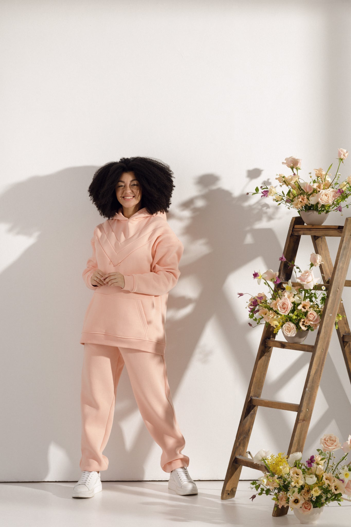 Jogging trousers Peach