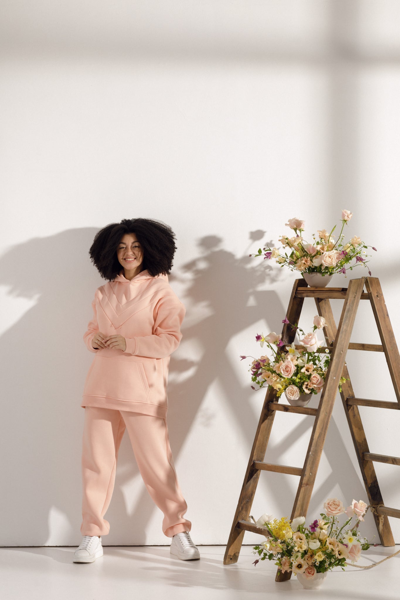 Jogging trousers Peach