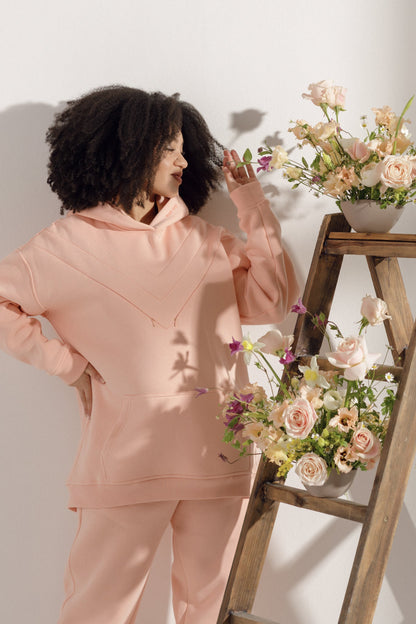 Oversized hoodie Peach