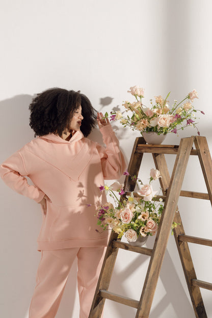 Oversized hoodie Peach