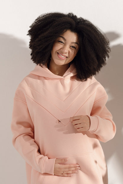 Oversized hoodie Peach