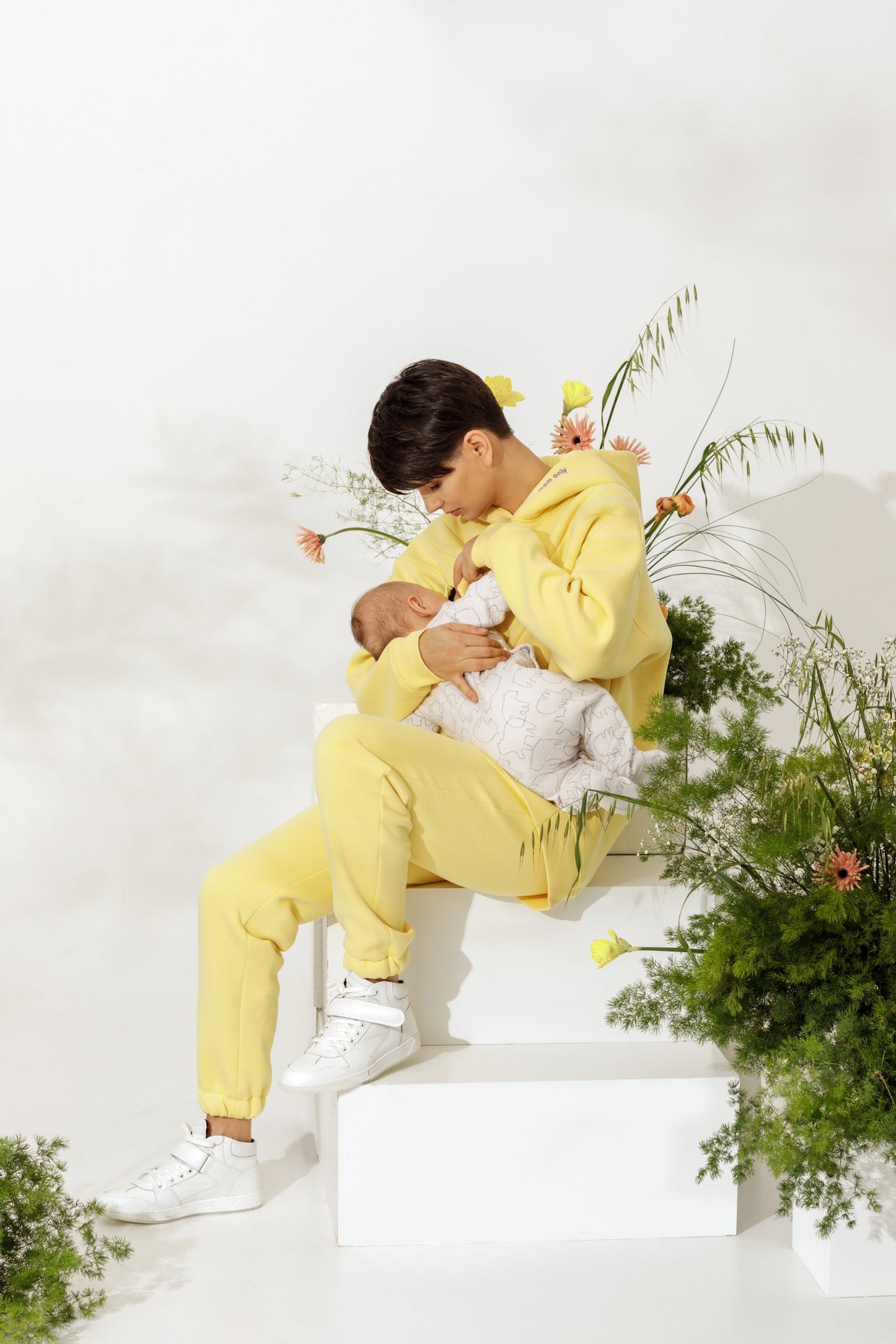 Oversized hoodie Lemon Sorbet