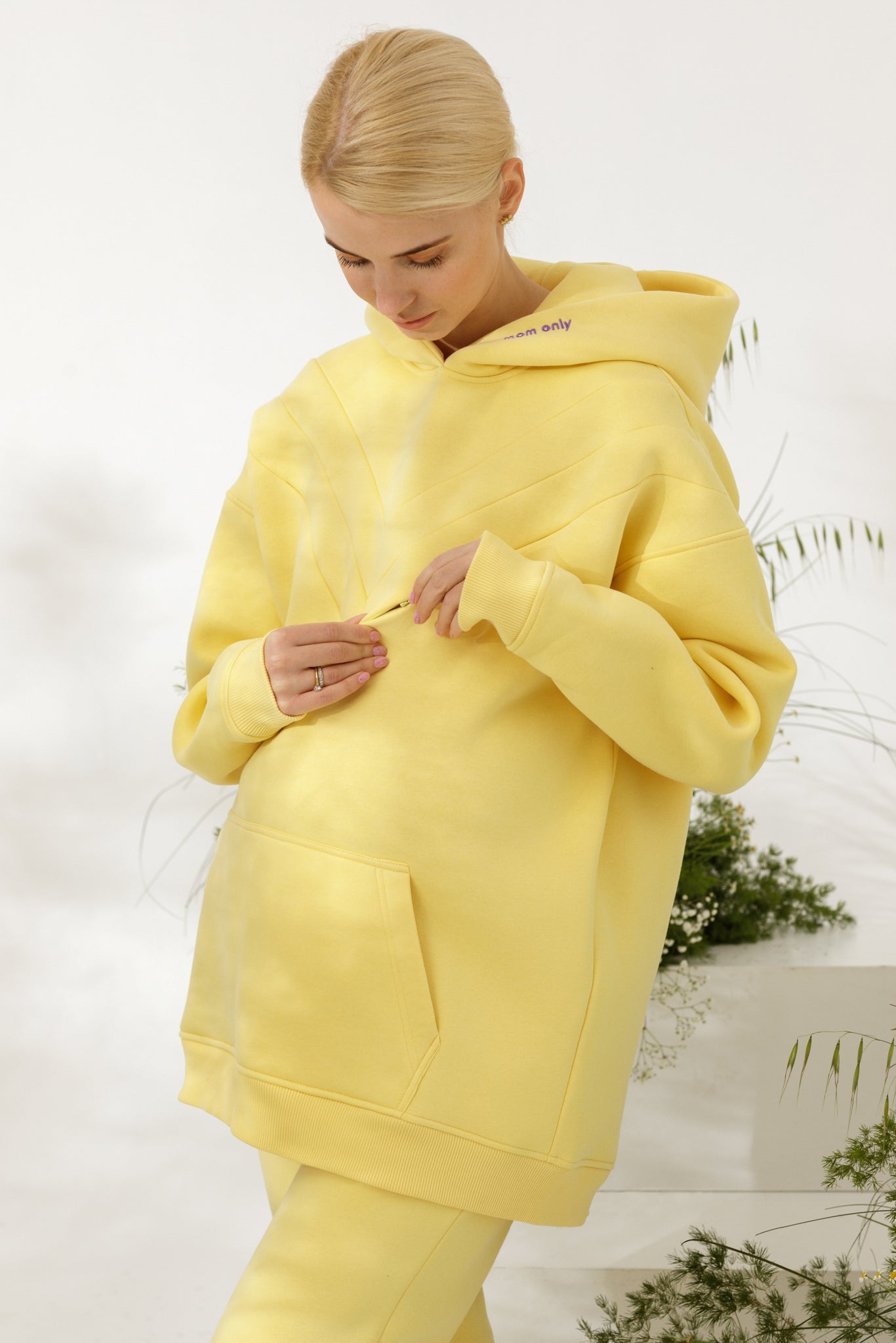 Oversized hoodie Lemon Sorbet