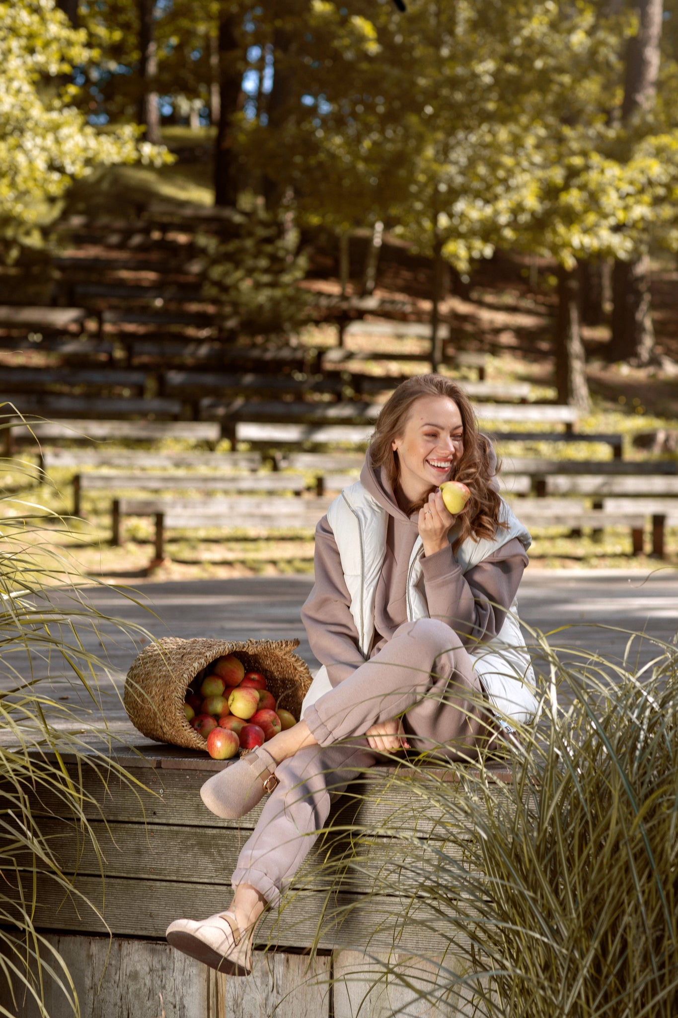 Oversized hoodie Cappuccino