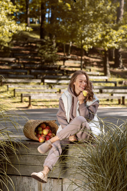 Oversized hoodie Cappuccino