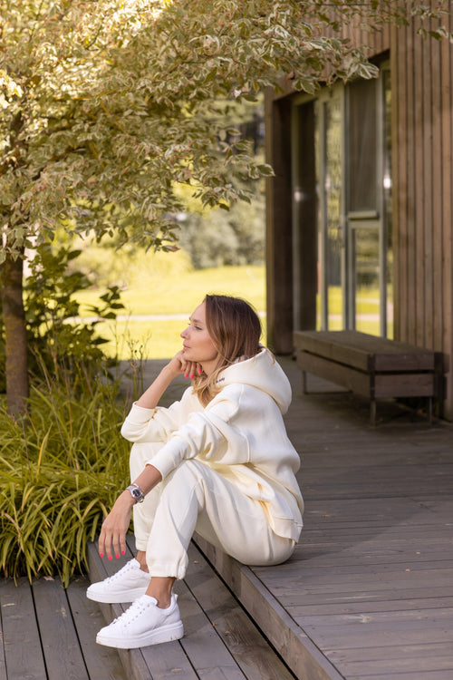 Jogging trousers Milk