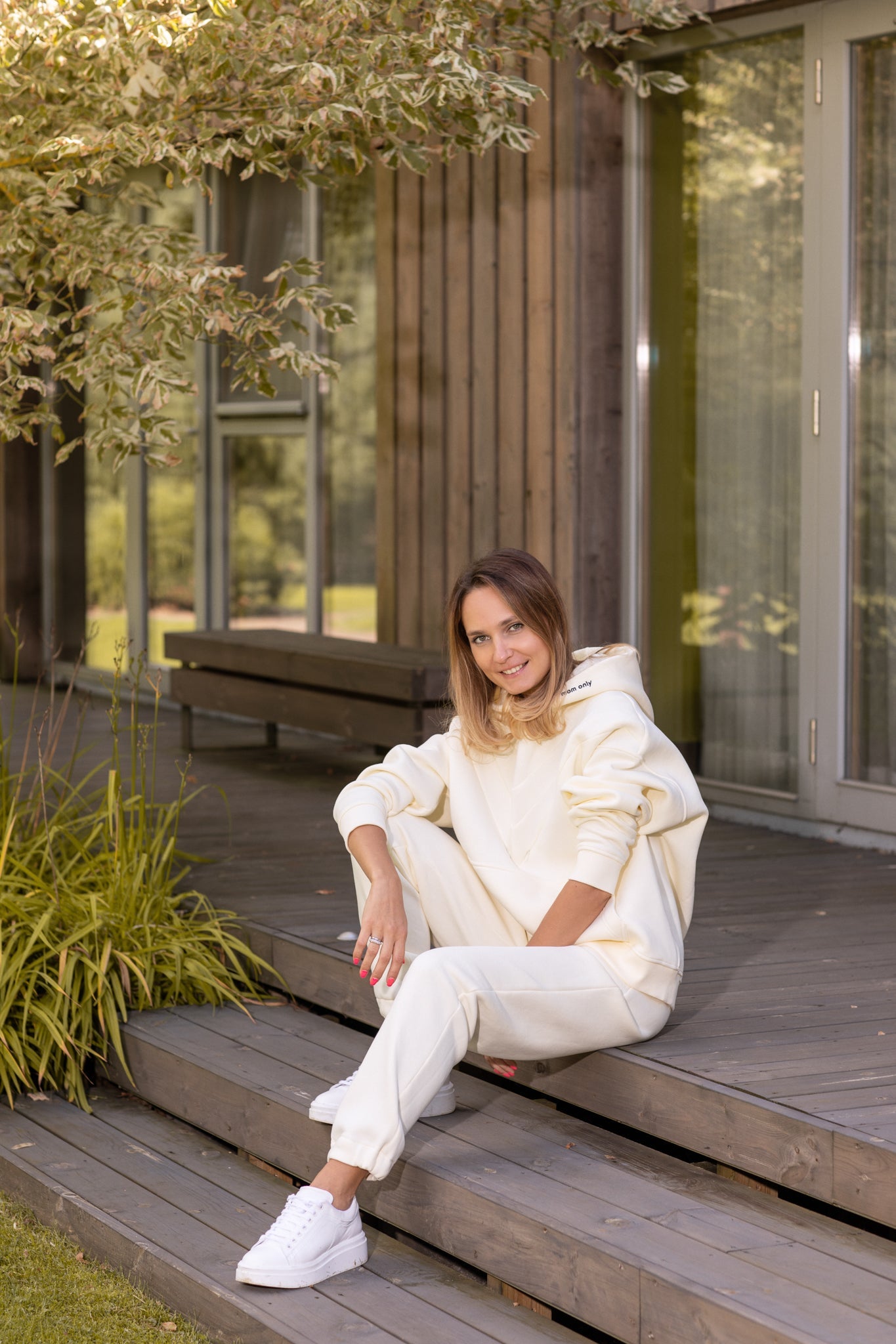 Jogging trousers Milk