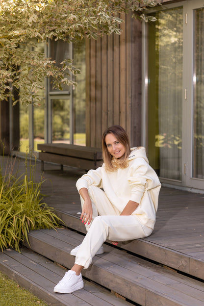 Jogging trousers Milk