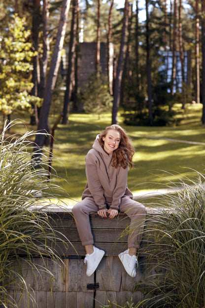 Jogging trousers Cappuccino