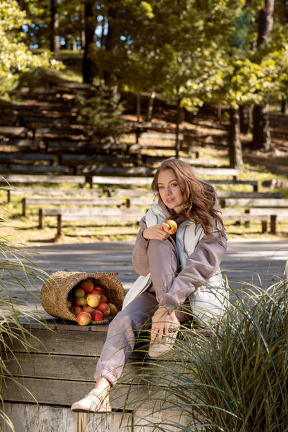 Oversized hoodie Cappuccino