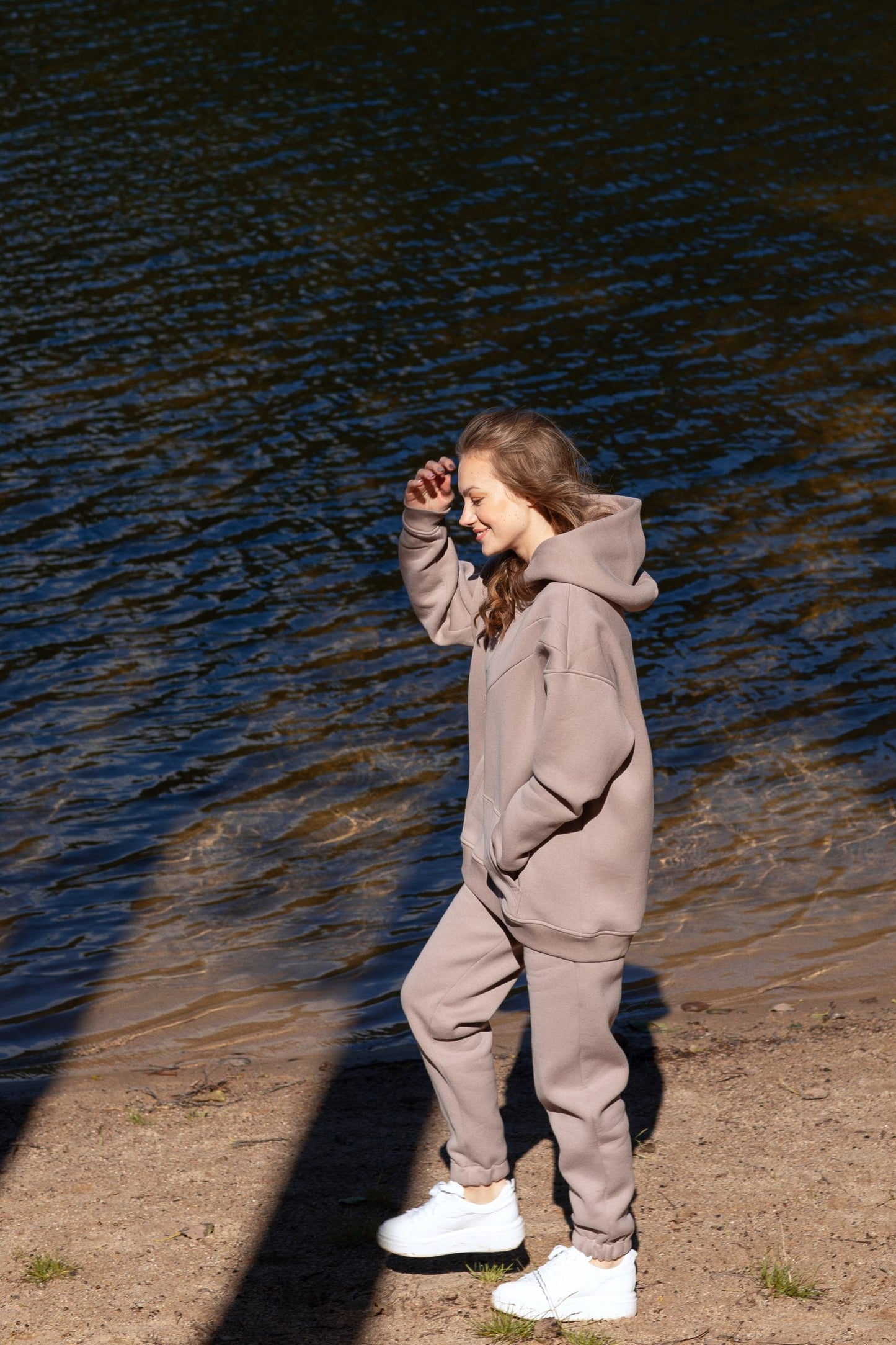 Jogging trousers Cappuccino